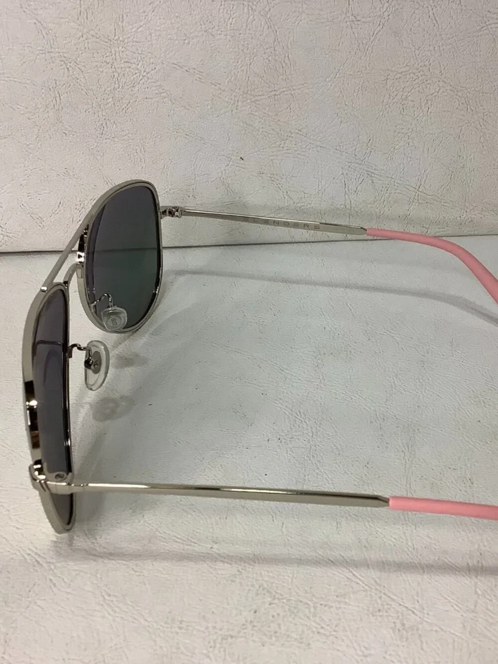 Women's Blenders Sunglasses High Class Jess Pink Aviator w/Cloth Bag
